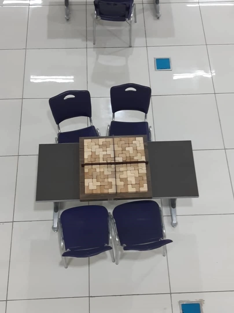 Division algorithm educational kit